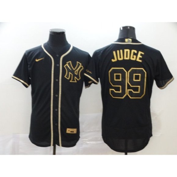 black and gold yankees jersey